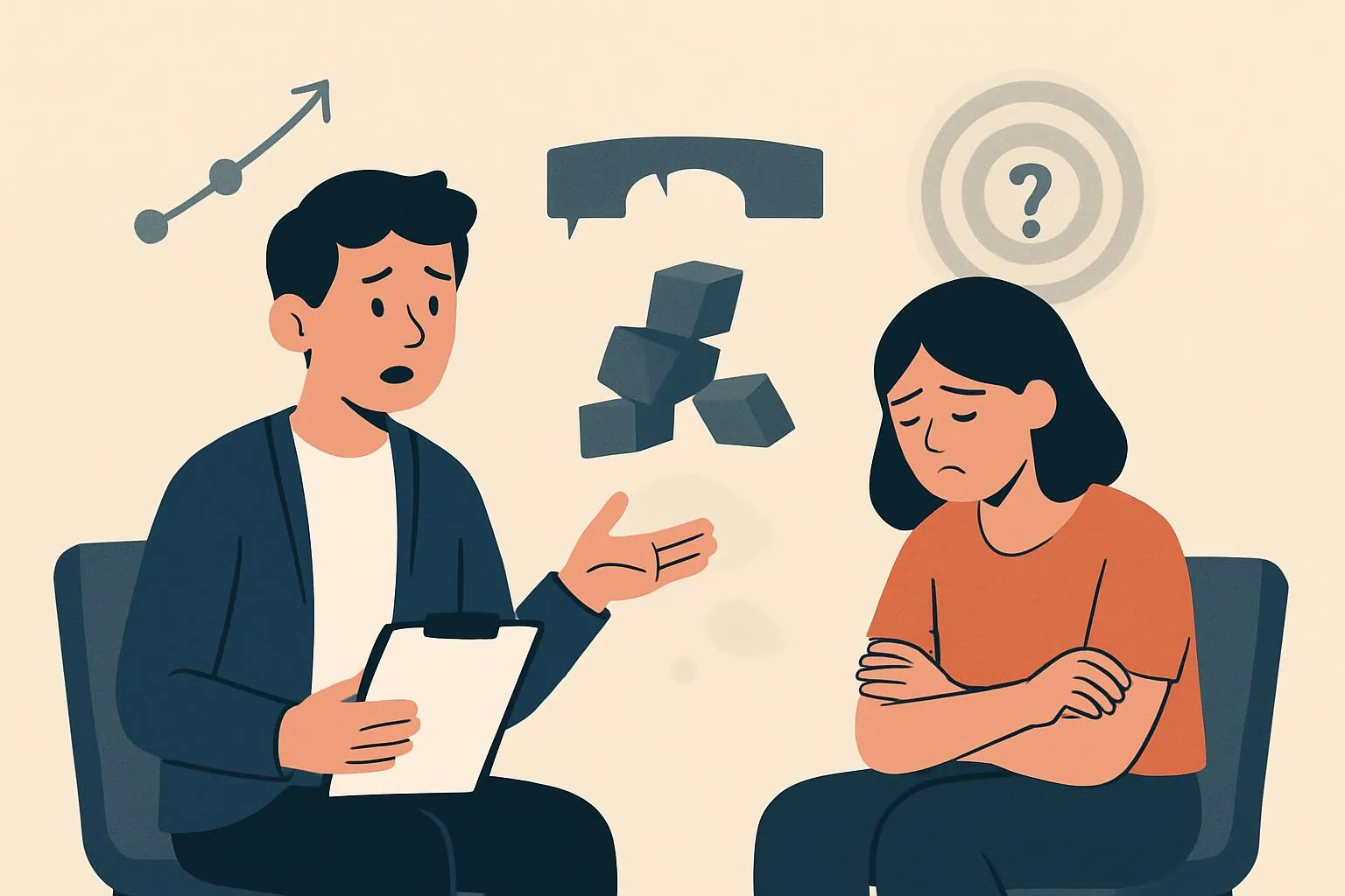 초보 상담사가 초기 면접(초기상담)에서 반드시 실패하는 3가지 이유 (라포 형성, 구조화, 목표 설정 극복법)
