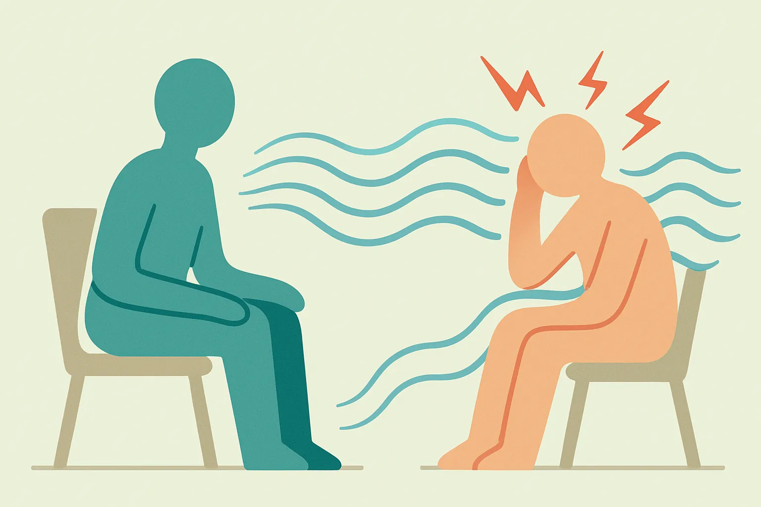 상담사의 목소리 톤과 속도: 불안한 내담자를 진정시키는 비언어적 기술
