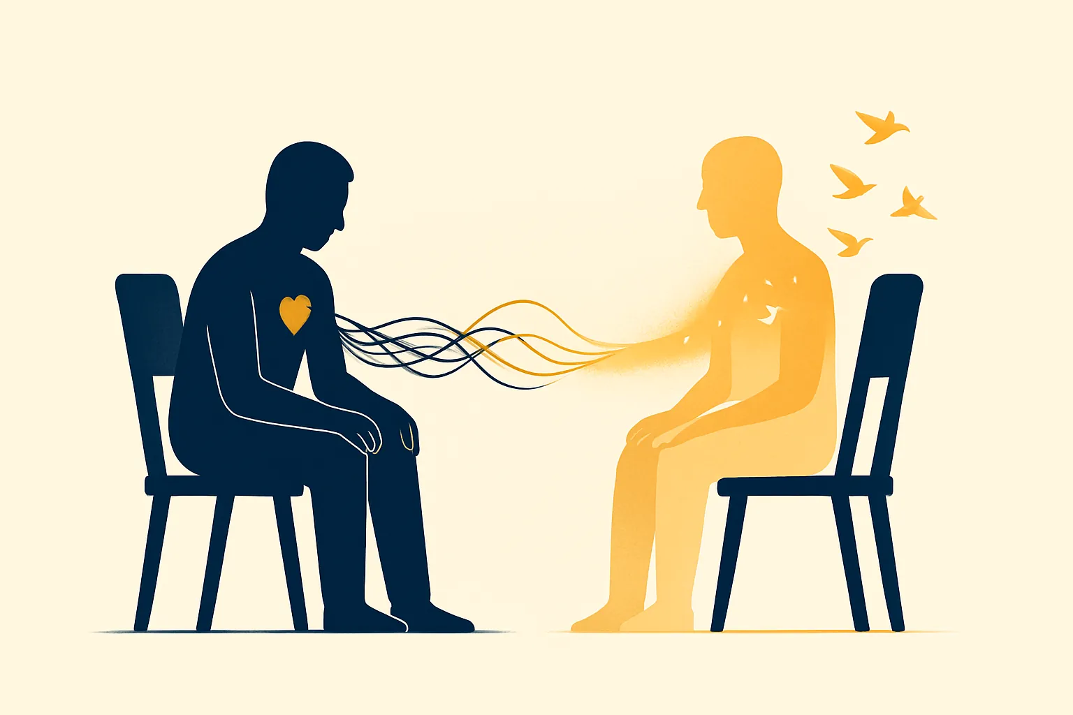 정서중심치료(EFT)의 '빈 의자 기법'으로 미해결된 감정 해소하기 (심화편)
