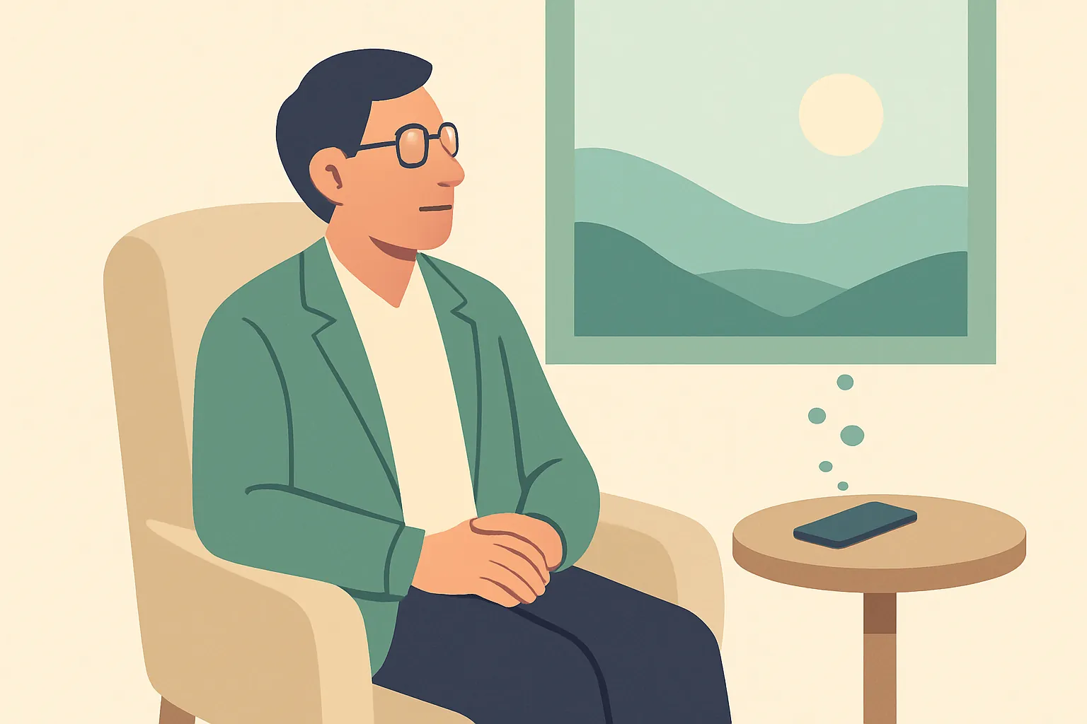 상담사의 휴식: 죄책감 없이 휴가 쓰고 디지털 디톡스 하기